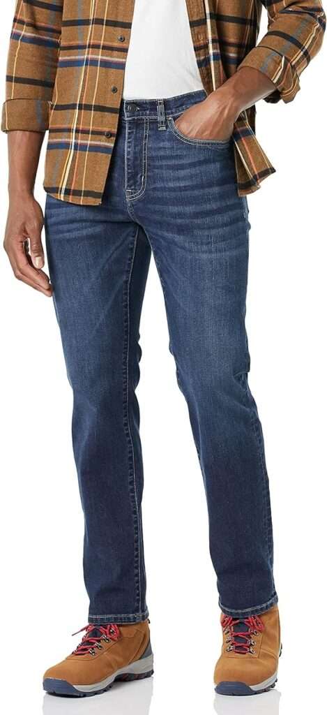 Men’s Straight Fit-High Stretch Jeans 1