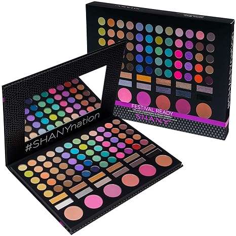 Best Eyeshadow Palette: SHANY Natural Fusion 88 Shades, 2.15 Oz.